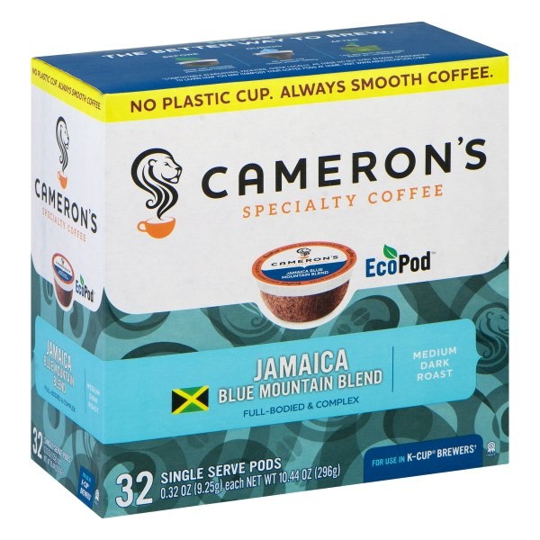 slide 1 of 1, Cameron's Jamaican Blue Kcup Coffee, 36 ct