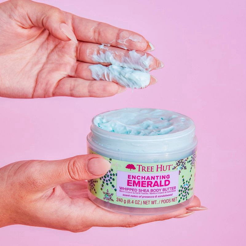 slide 2 of 9, Tree Hut Enchanting Emerald Whipped Shea Body Butter - 8.4oz, 8.4 oz
