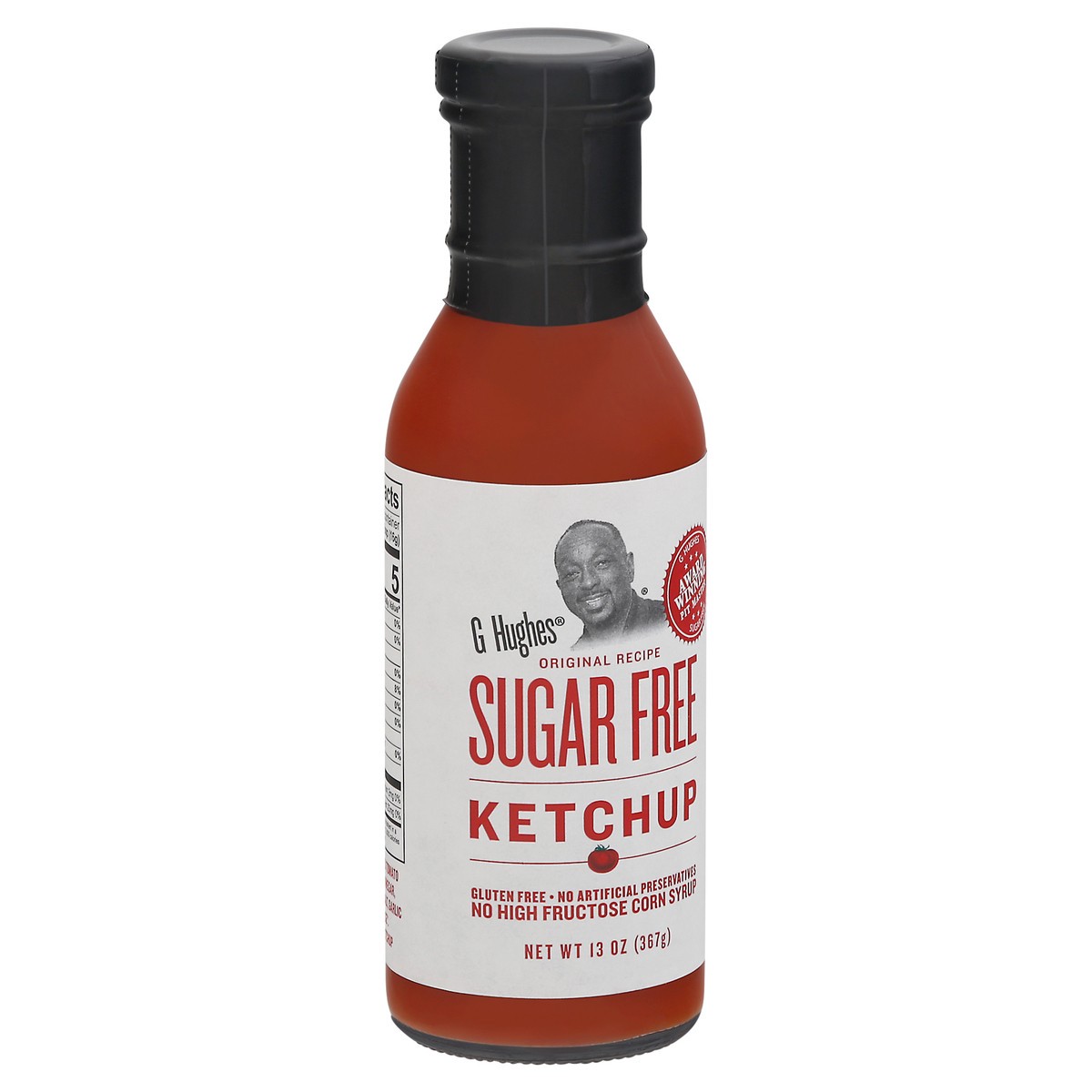 slide 9 of 9, G Hughes Smokehouse Sugar-Free Ketchup, 13 oz