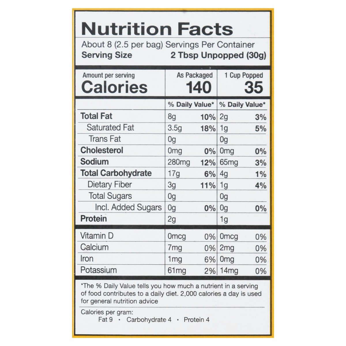 slide 13 of 14, Cousin Willie's 3 Pack Butter Microwave Popcorn 3 ea, 3 ct