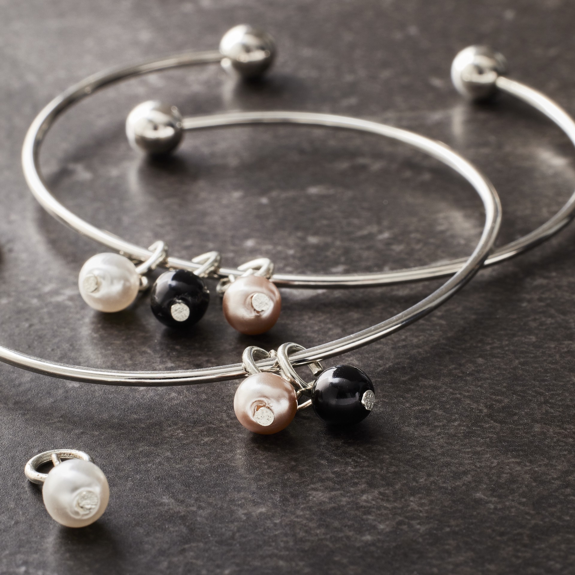 slide 2 of 2, Pearl Drop Charm Set By Bead Landing, 1 ct