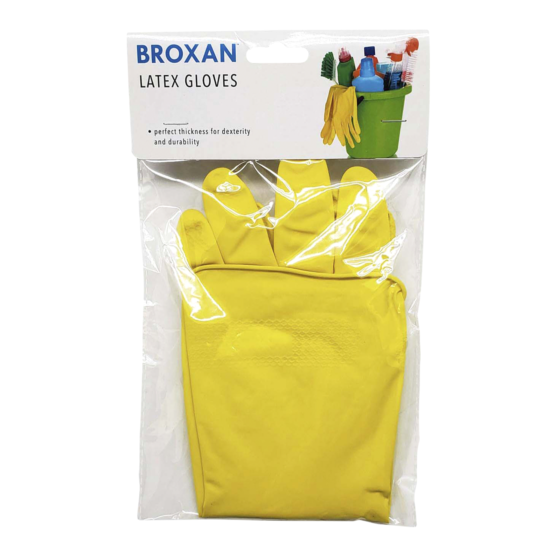slide 1 of 1, Broxan Latex Gloves, 1 ct