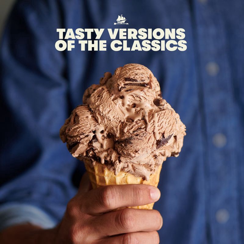 slide 2 of 4, Tillamook Rocky Road Ice Cream - 48oz, 48 oz