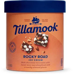 Tillamook Rocky Road Ice Cream 1.5 qt