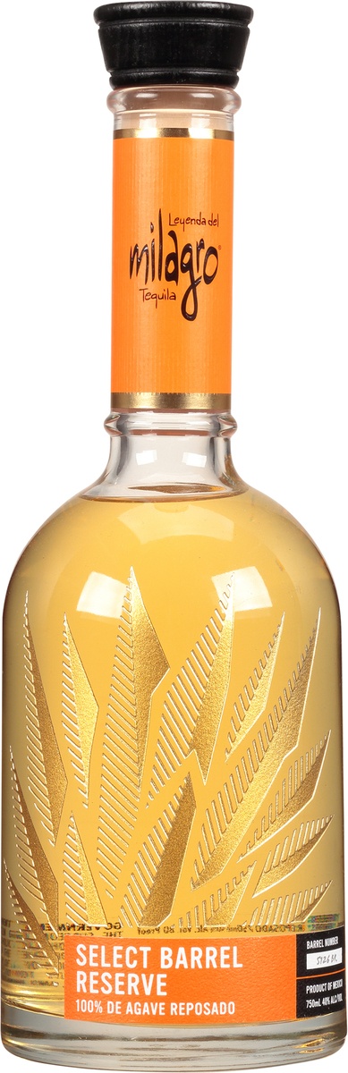 slide 7 of 9, Milagro Reposado Select Barrel Tequila, 750 ml