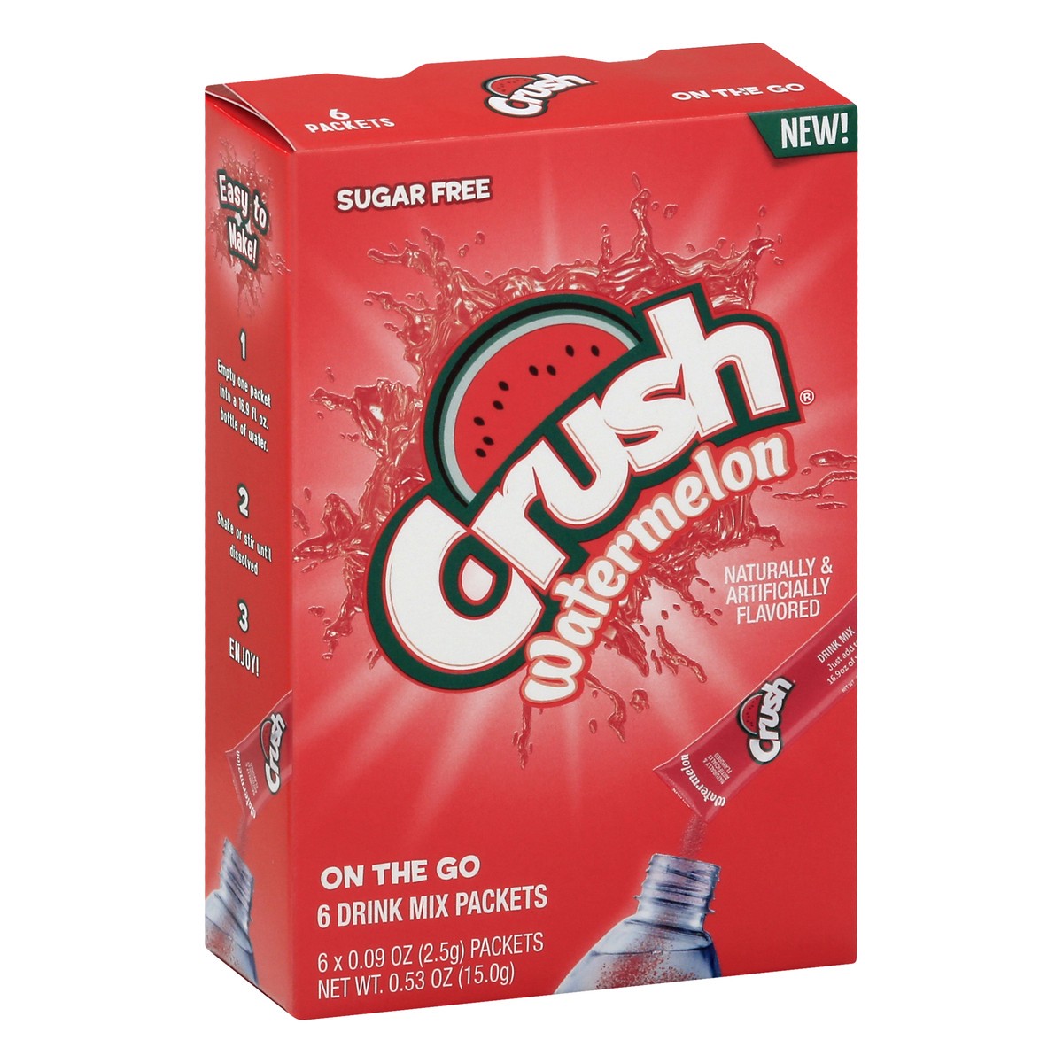 slide 5 of 9, Crush Watermelon Singles / - 6 ct; 0.53 oz, 6 ct; 0.53 oz