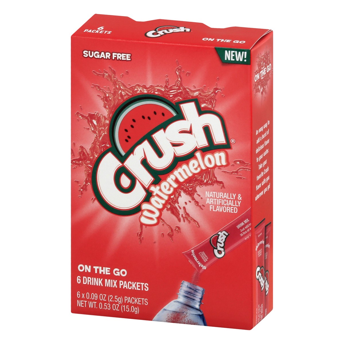 slide 3 of 9, Crush Watermelon Singles / - 6 ct; 0.53 oz, 6 ct; 0.53 oz