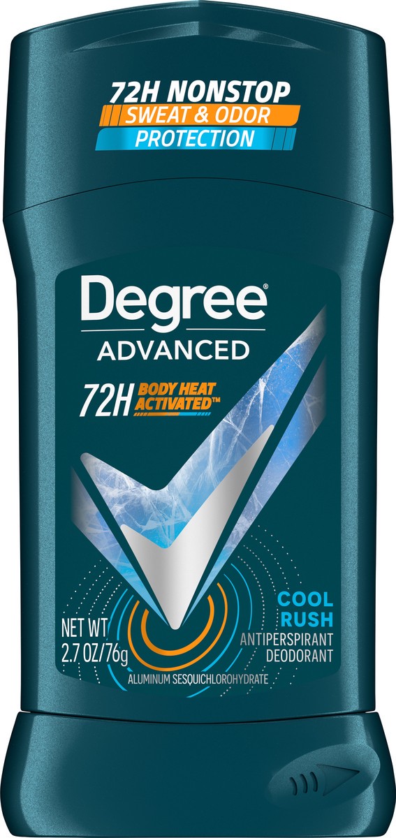 slide 2 of 8, Degree Antiperspirant Deodorant Cool Rush, 2.7 oz, 2.7 oz