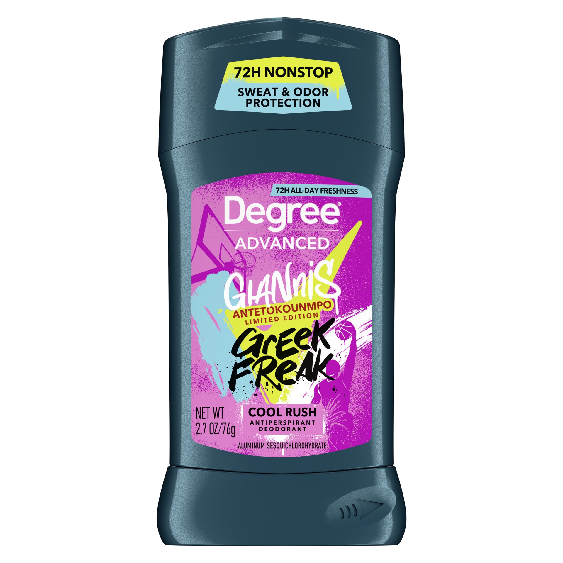 slide 1 of 8, Degree Antiperspirant Deodorant Cool Rush, 2.7 oz, 2.7 oz