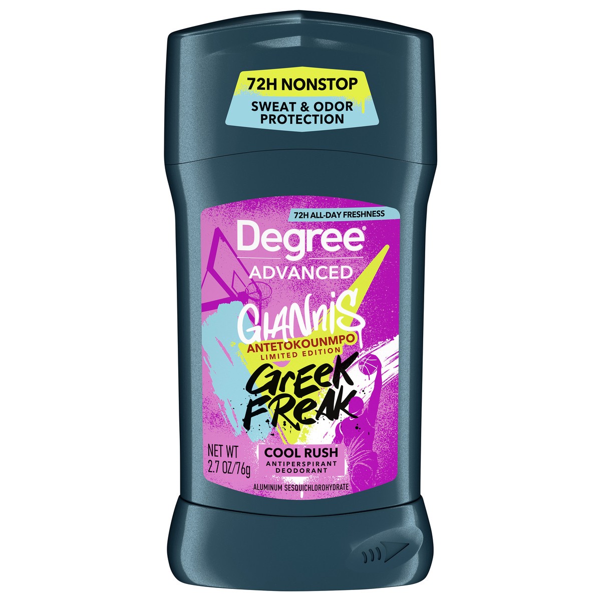 slide 1 of 8, Degree Dove Men+Care Antiperspirant Deodorant Cool Rush 2.7 oz, 2.7 oz