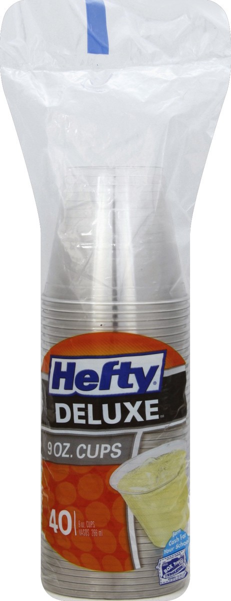 slide 1 of 4, Hefty Party Perfect Hefty Clear 9 Ounce Squat Cups 40 Count, 40 ct