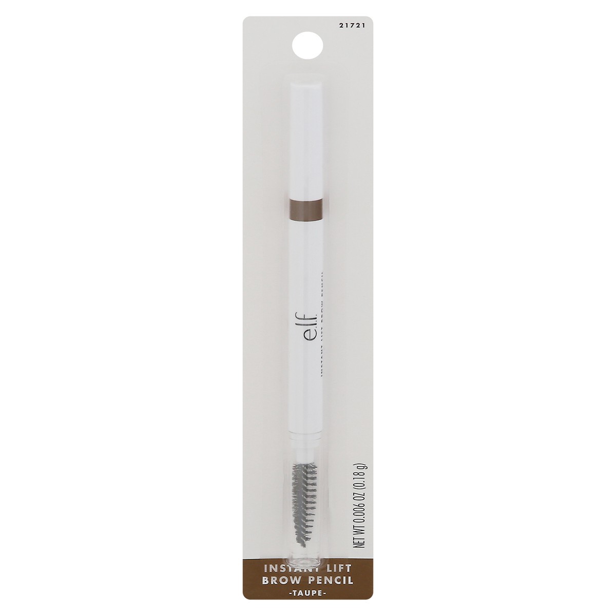 slide 1 of 9, e.l.f. Instant Lift Brow Pencil, Taupe, 0.006 oz