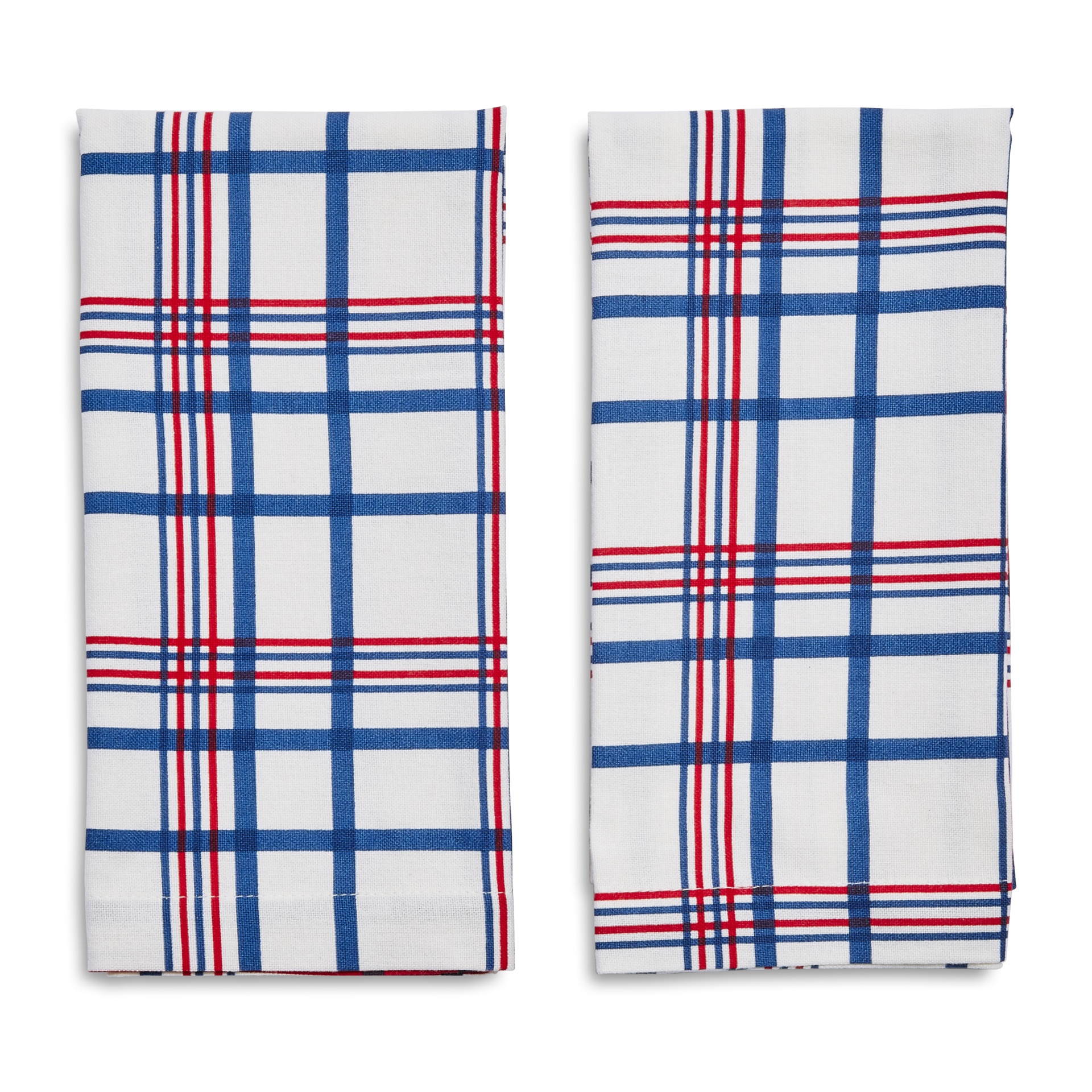 slide 1 of 1, Sur La Table Summerhouse Plaid Napkins, 4 ct