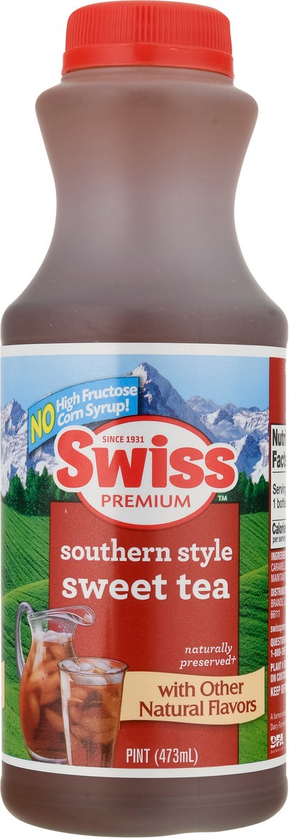 slide 13 of 14, Swiss Premium Southern Style Sweet Tea - 1 pint, 1 pint