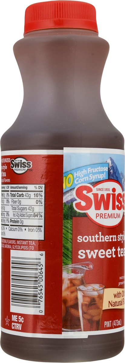 slide 8 of 14, Swiss Premium Southern Style Sweet Tea - 1 pint, 1 pint