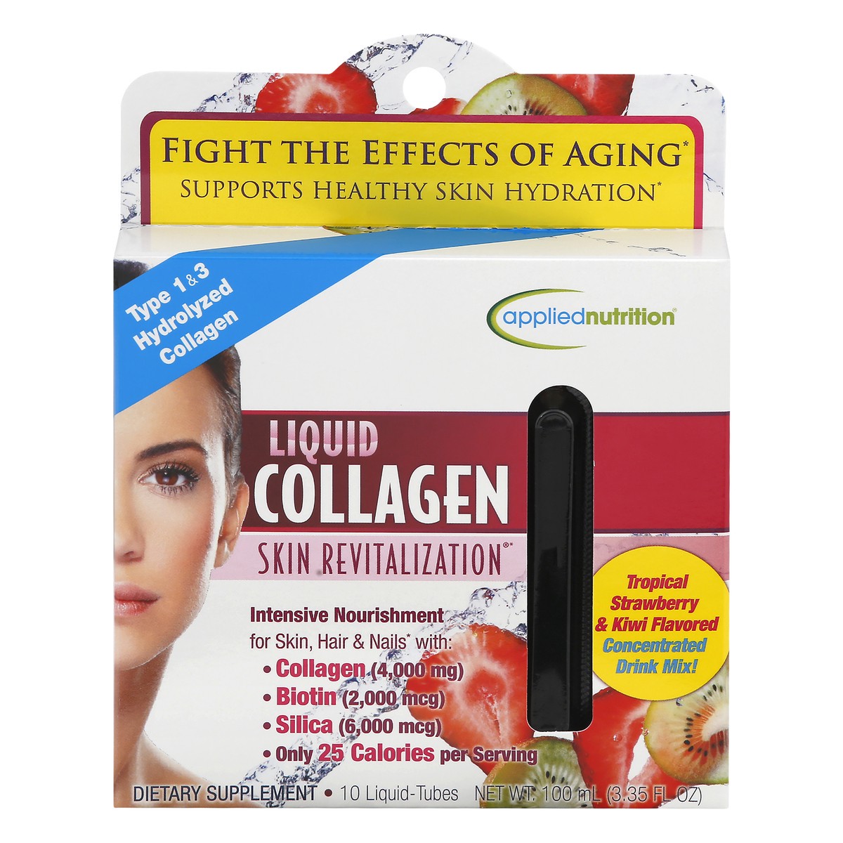 slide 9 of 12, Applied Nutrition Liquid Collagen Skin Revitalization, 10 Ct, 10 ct