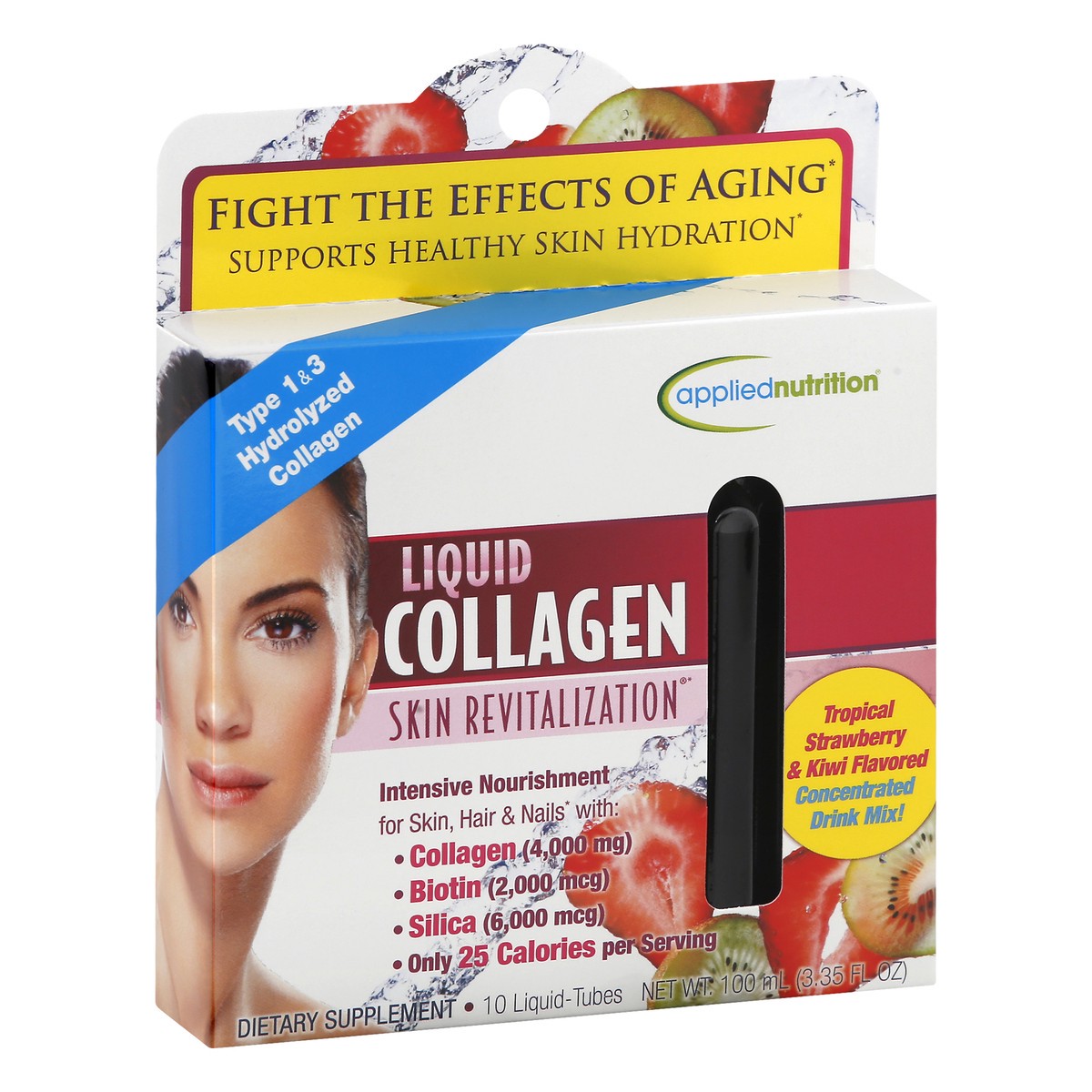 slide 7 of 12, Applied Nutrition Liquid Collagen Skin Revitalization, 10 Ct, 10 ct