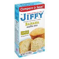 slide 3 of 29, Jiffy Banana Muffin Mix, 7 oz