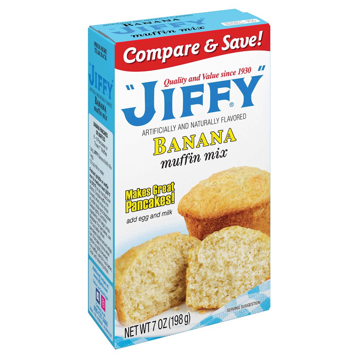 slide 19 of 29, Jiffy Banana Muffin Mix, 7 oz