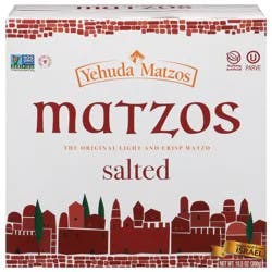 Yehuda Salted Matzos 10.5 oz