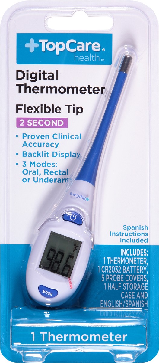 slide 6 of 9, TopCare Meijer 2-Second Thermometer, 1 ct