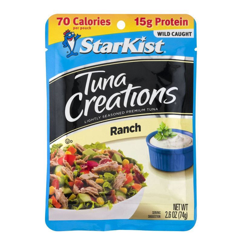 slide 1 of 9, StarKist Tuna Creations Ranch Pouch - 2.6oz, 2.6 oz