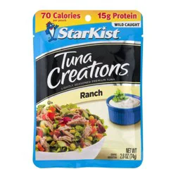 StarKist Tuna Creations Lightly Seasoned Premium Ranch Tuna 2.6 oz