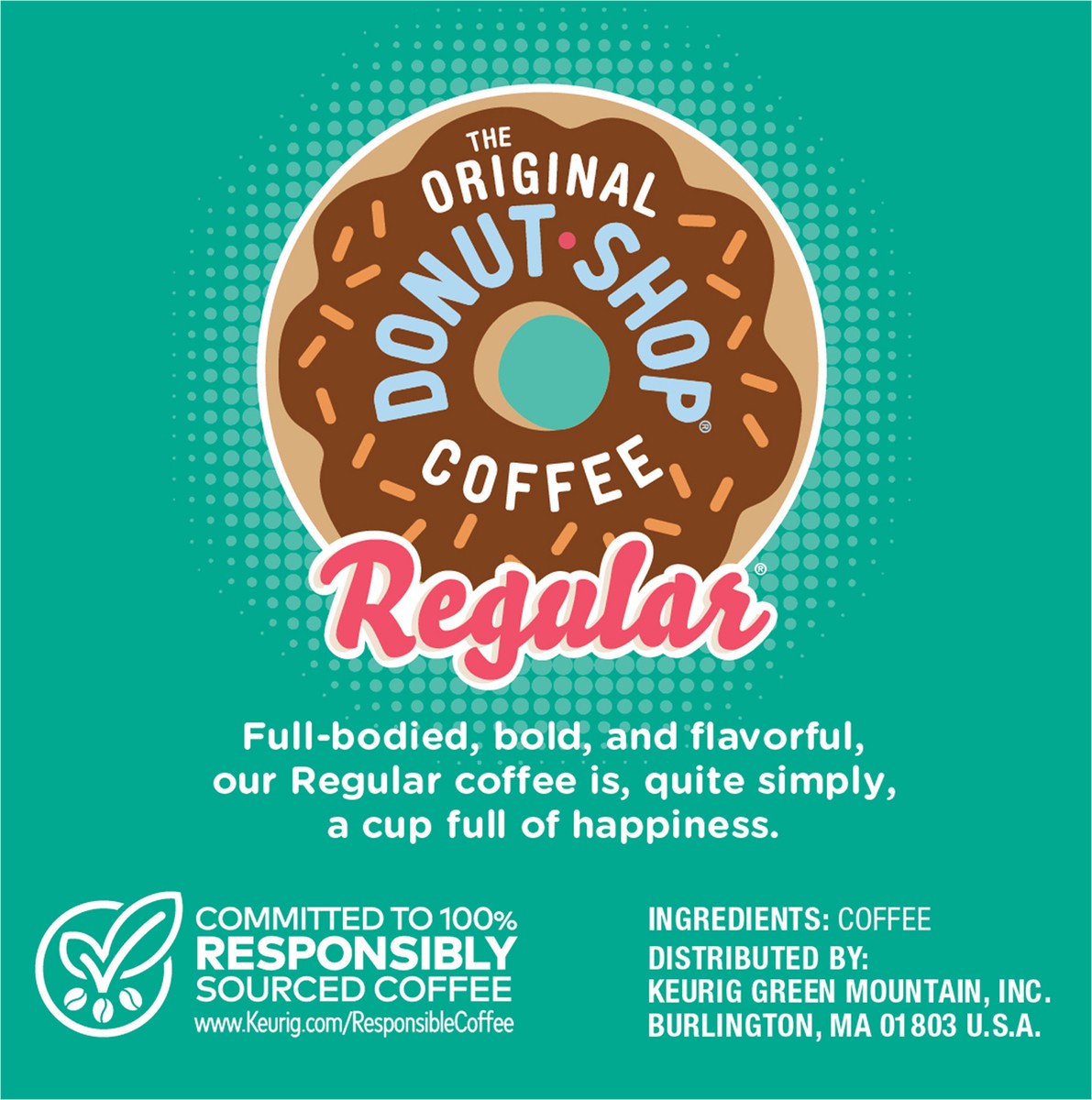 slide 7 of 11, The Original Donut Shop Regular Keurig Single-Serve K-Cup Pods, Medium Roast Coffee- 10 ct, 10 ct