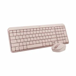 Logitech Mk250 Bluetooth Wireless Combo In Rose