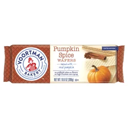 Voortman Bakery Pumpkin Spice Wafers 10.6 oz