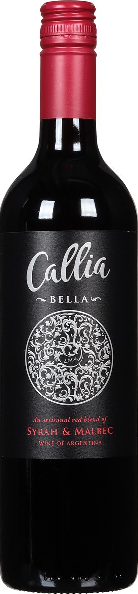 slide 7 of 7, Callia Argentina San Juan Bella Syrah & Malbec 750 ml, 750 ml