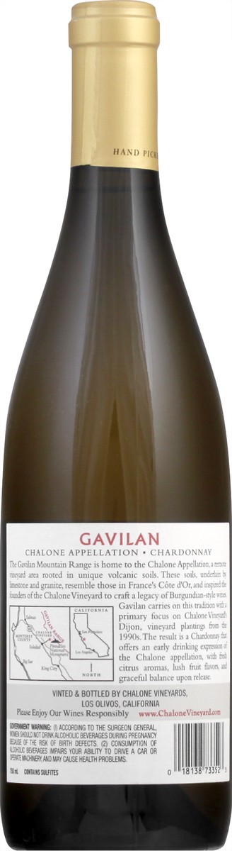 slide 6 of 6, Gavilan Chardonnay 750 ml, 750 ml