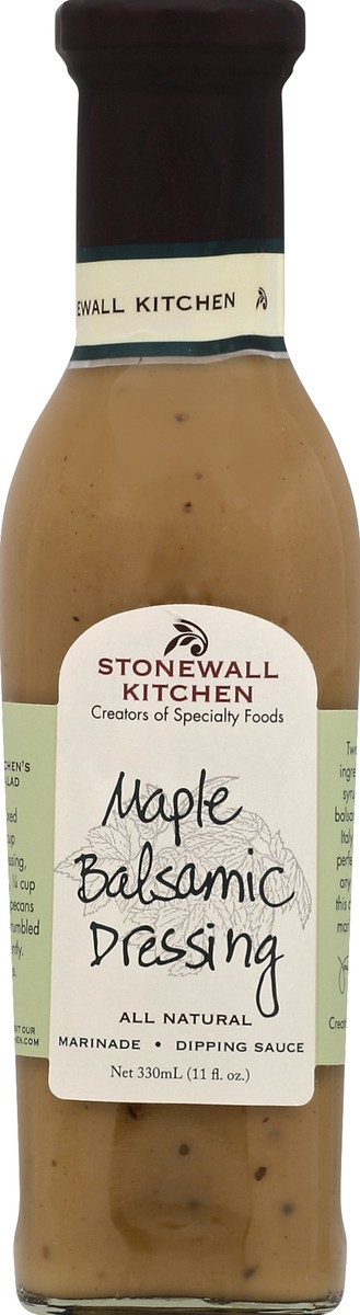 slide 2 of 2, Stonewall Kitchen Maple Balsamic Dressing, 11 oz