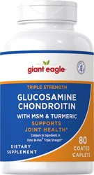 Giant Eagle Triple Strength Glucosamine & Chondroitin With Ifc
