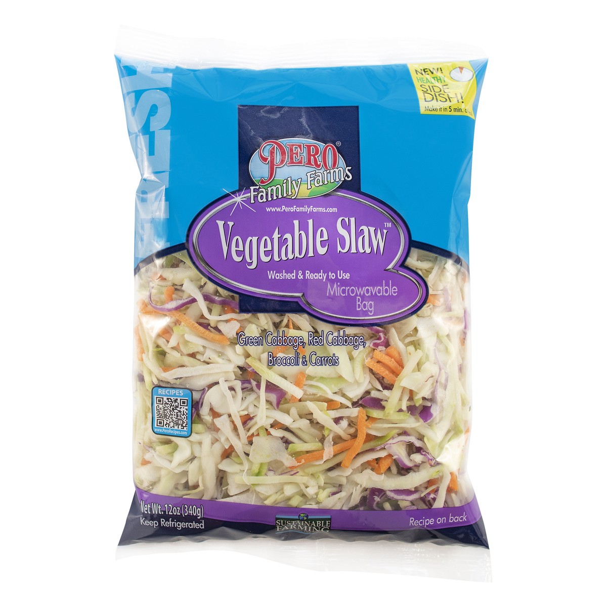 slide 8 of 11, Pero Family Farms Vegetable Slaw, 12 oz