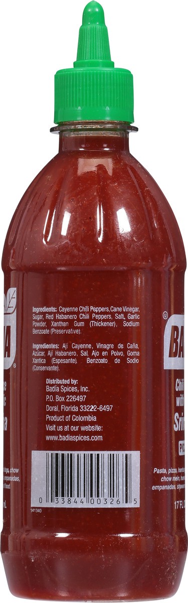 slide 6 of 9, Badia Sriracha Picante-Badia Spices, 17 oz