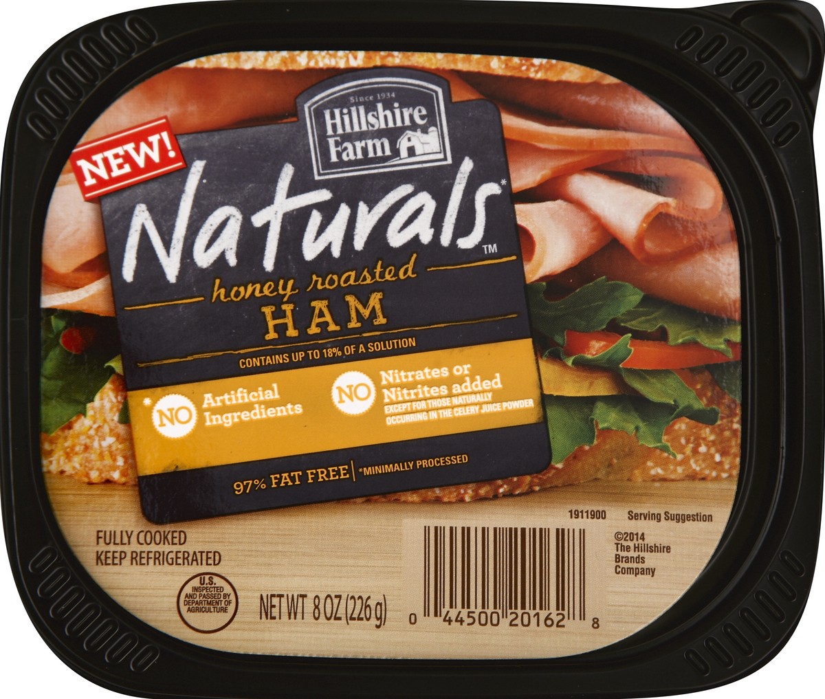 slide 5 of 6, Hillshire Farm Lunchmeat Honey Roasted Ham, 8 oz