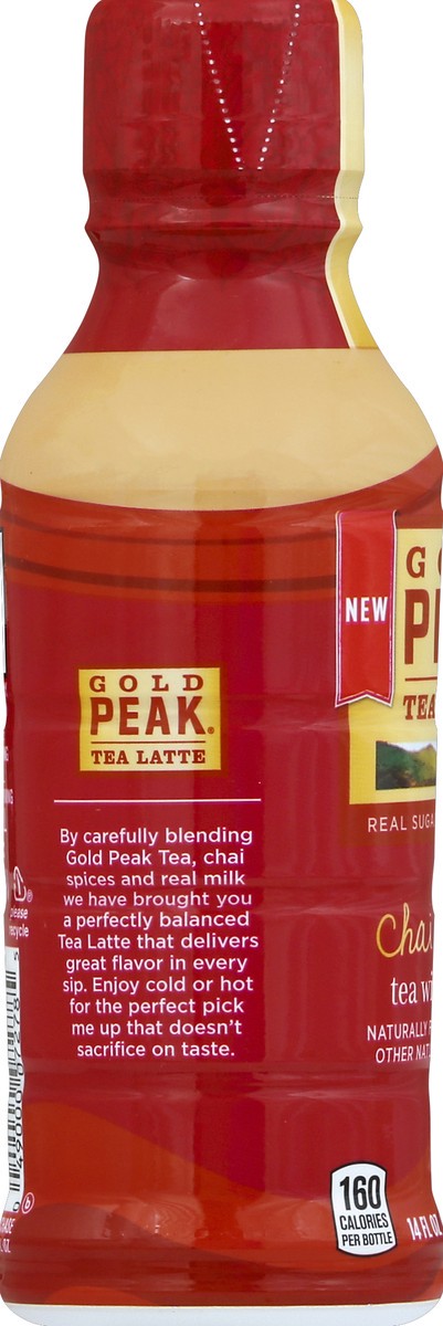 slide 3 of 4, Gold Peak Chai Tea Latte Bottle - 14 fl oz, 14 fl oz