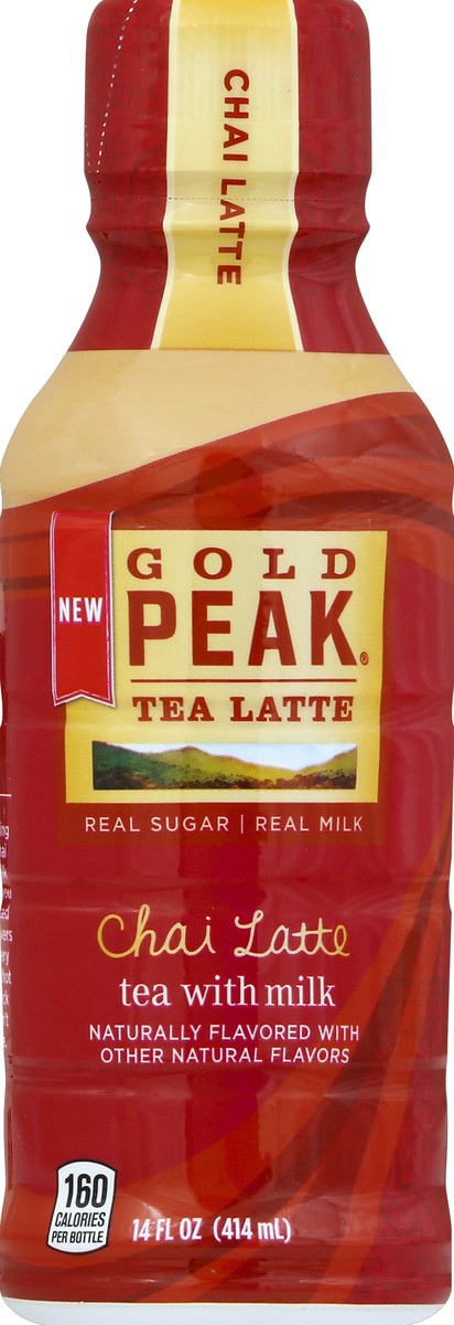 slide 4 of 4, Gold Peak Chai Tea Latte Bottle - 14 fl oz, 14 fl oz