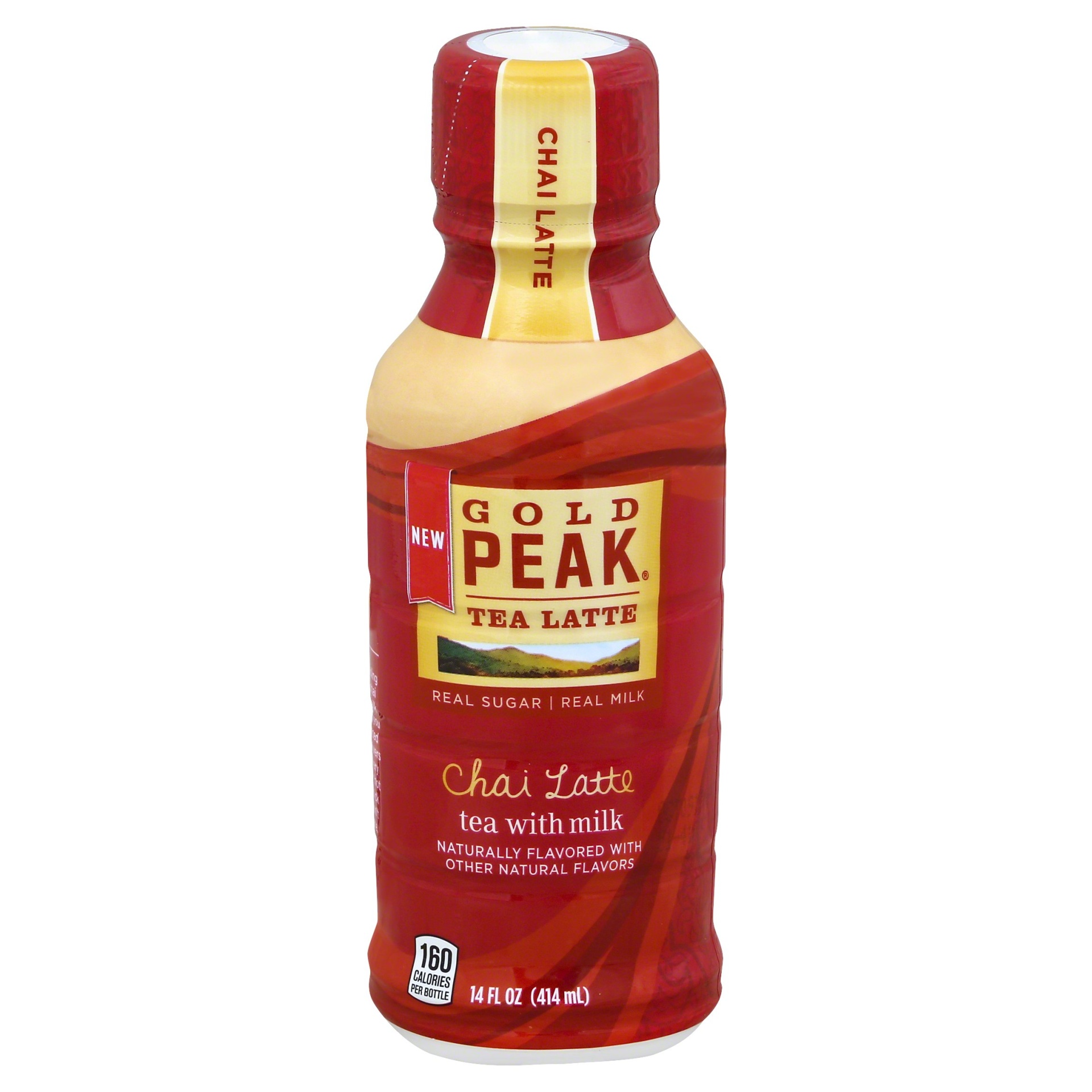 slide 1 of 4, Gold Peak Chai Tea Latte Bottle - 14 fl oz, 14 fl oz