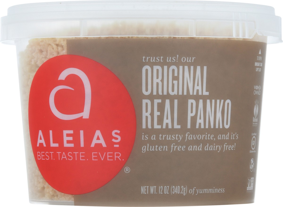 slide 1 of 12, Aleia's Gluten Free Original Real Panko Bread Crumbs, 12 oz