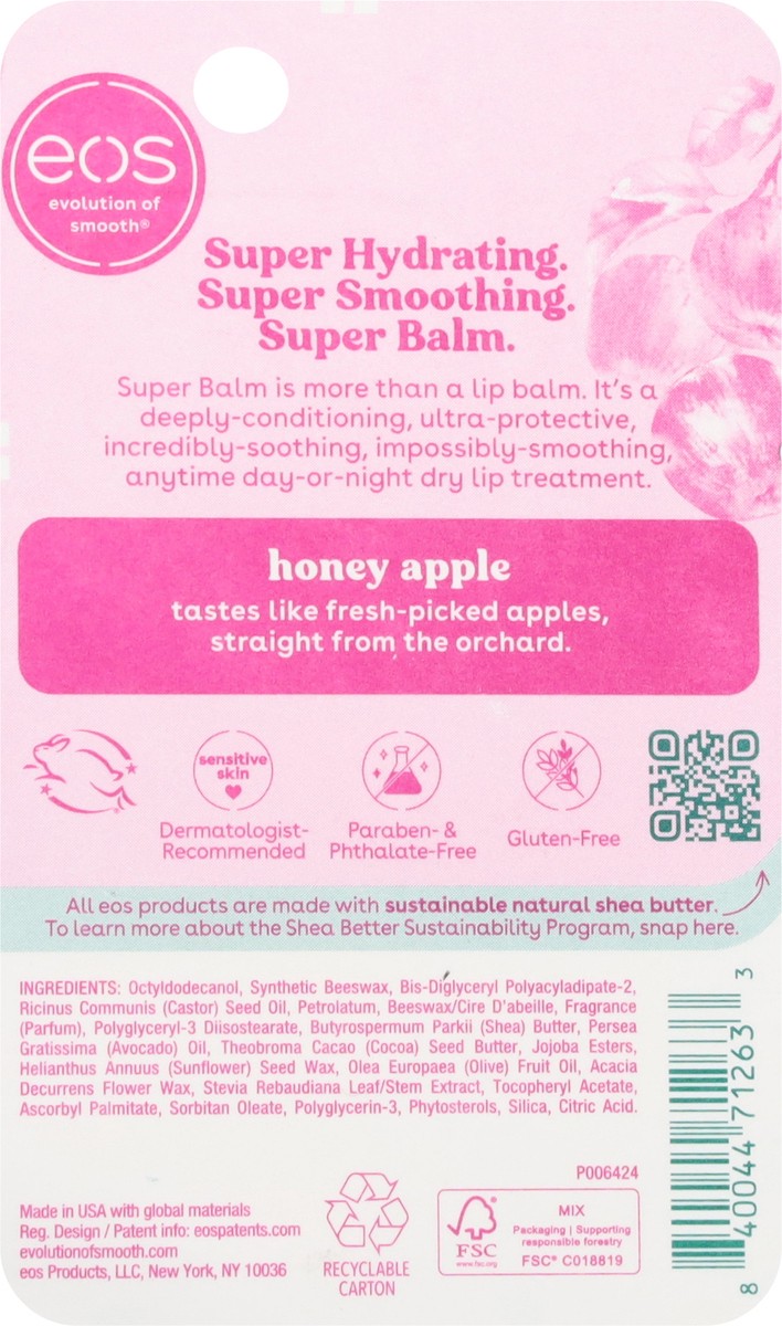 slide 11 of 12, eos Honey Apple Super Balm 0.35 fl oz, 0.35 fl oz