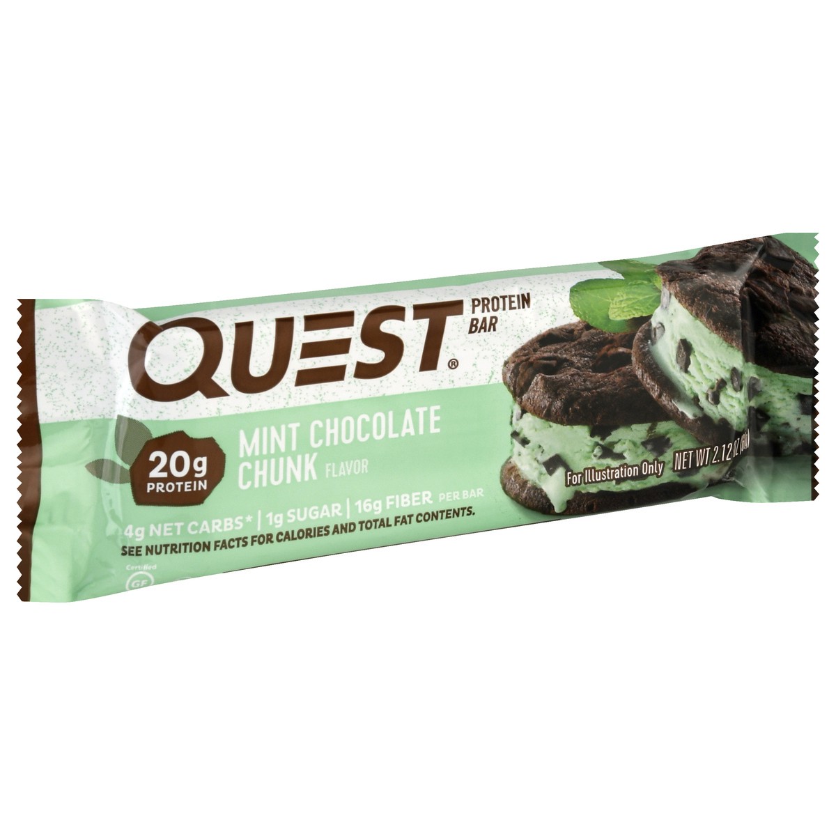 slide 2 of 9, Quest Milk Chocolate Chunk Flavor Protein Bar 2.12 oz, 2.12 oz