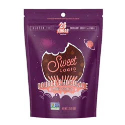 Sweet Logic Double Chocolate Mini Cookies
