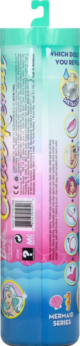 slide 6 of 9, Barbie Color Reveal 3+ Reveal Doll with Water 1 ea, 1 ct