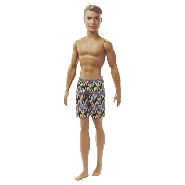 slide 1 of 1, Barbie Ken Beach Doll, 1 ct