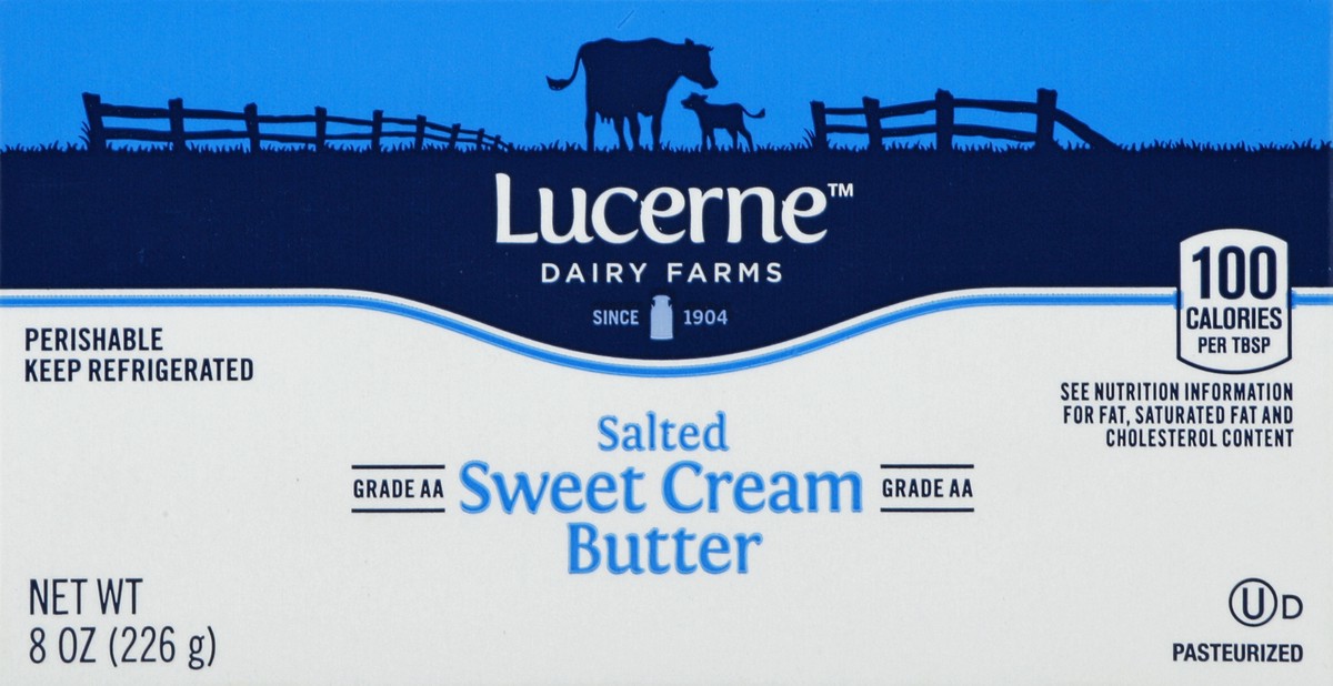 slide 4 of 5, Lucerne Dairy Farms Lucerne Butter - 8 OZ, 8 oz