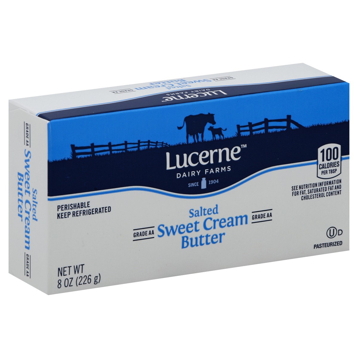 slide 2 of 5, Lucerne Dairy Farms Lucerne Butter - 8 OZ, 8 oz