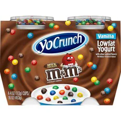 YoCrunch M&M's Vanilla Yogurt