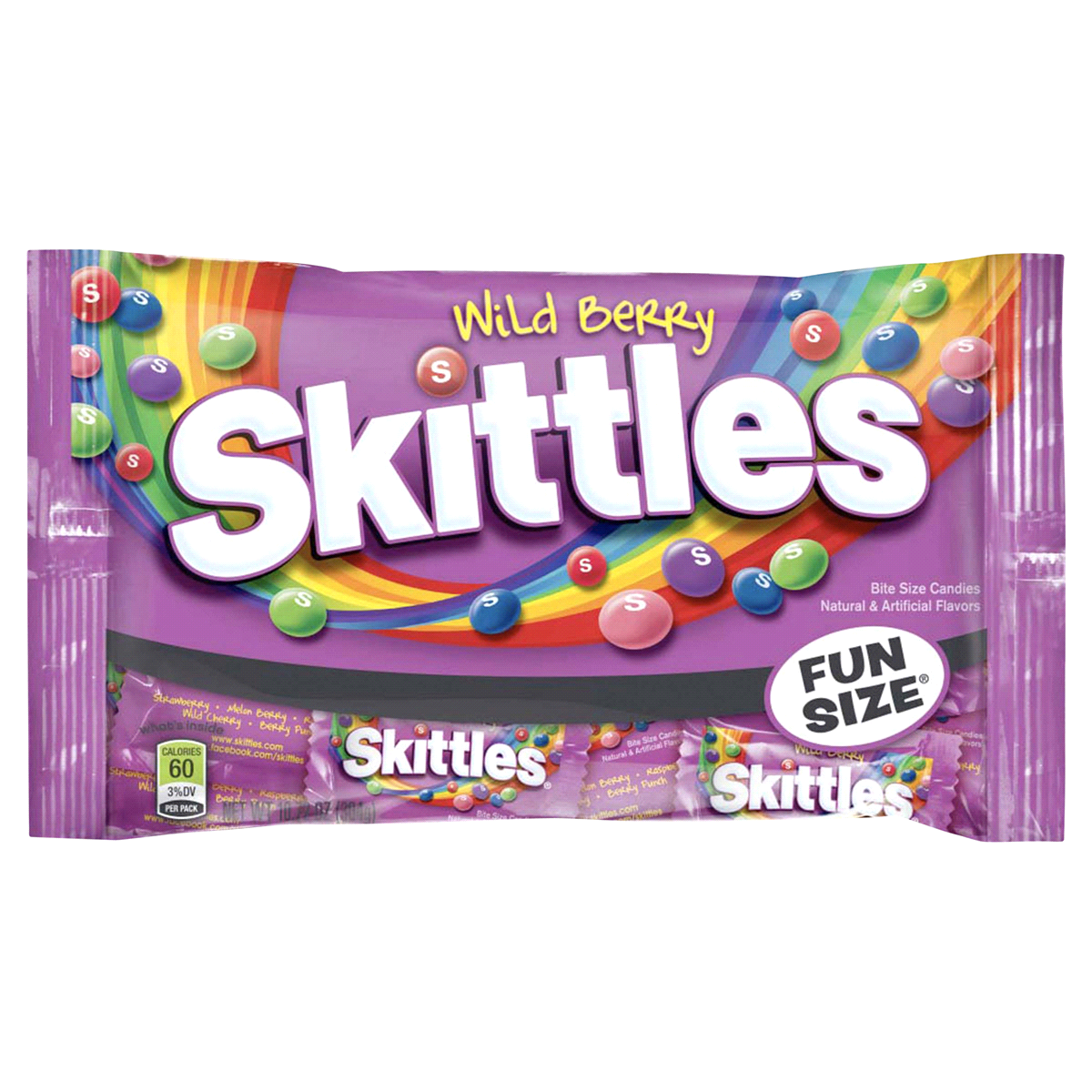 slide 1 of 1, Skittles Wildberry Halloween Funsize, 10.72 oz